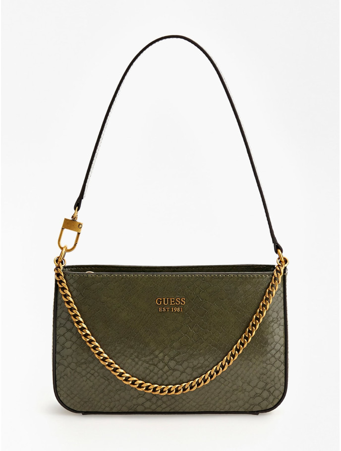 MINIBOLSO GUESS KATEY TOP VERDE