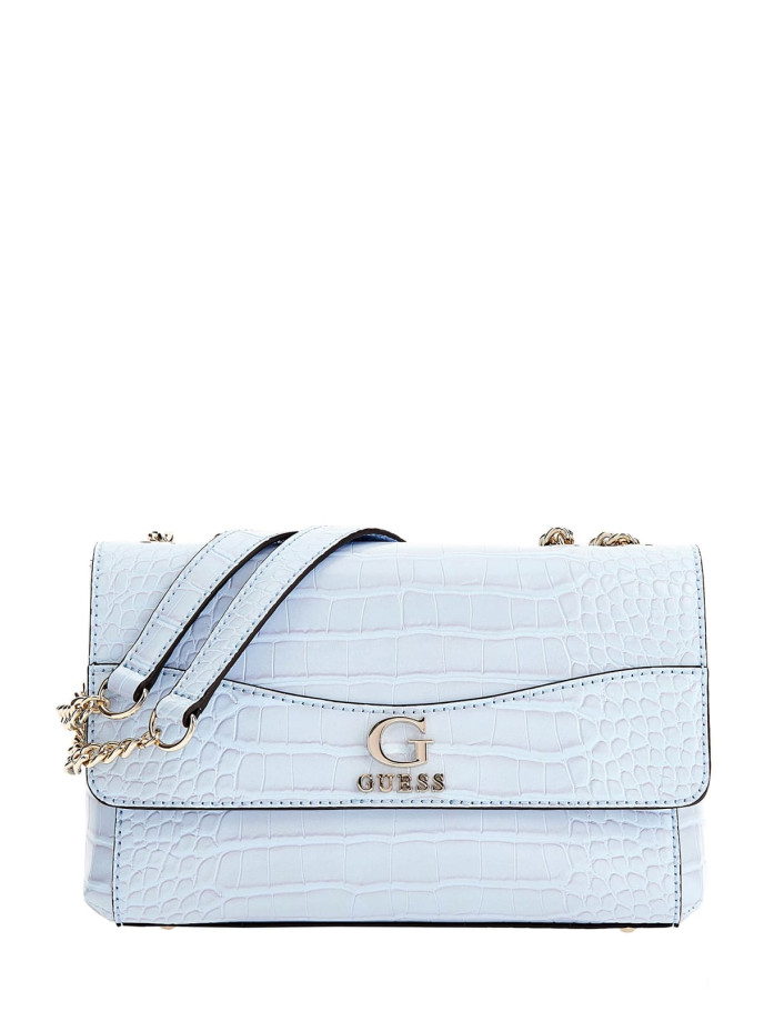 BOLSO GUESS NELL CROC CONVERTIBLE